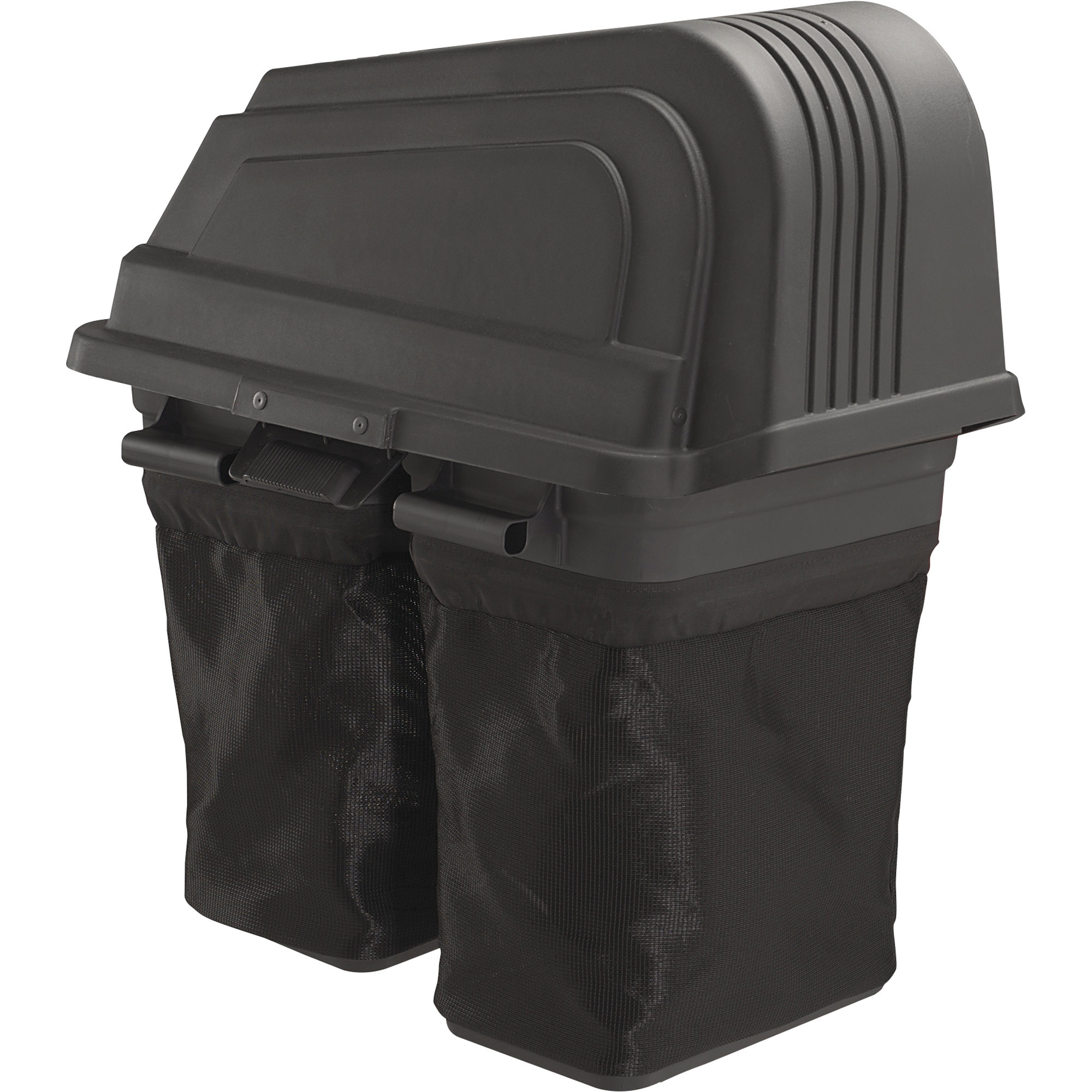 Dual Bin Soft Side Bagger, For Poulan Pro and Husqvarna Lawn Mowers, 6-Bushel Capacity, Model# 960730024